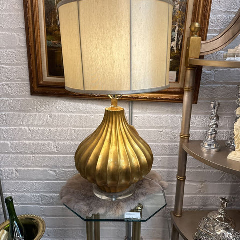Modern Gold Couture Lamp