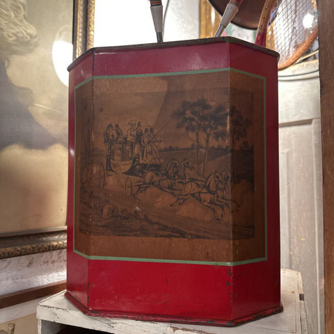 Vintage wastebasket