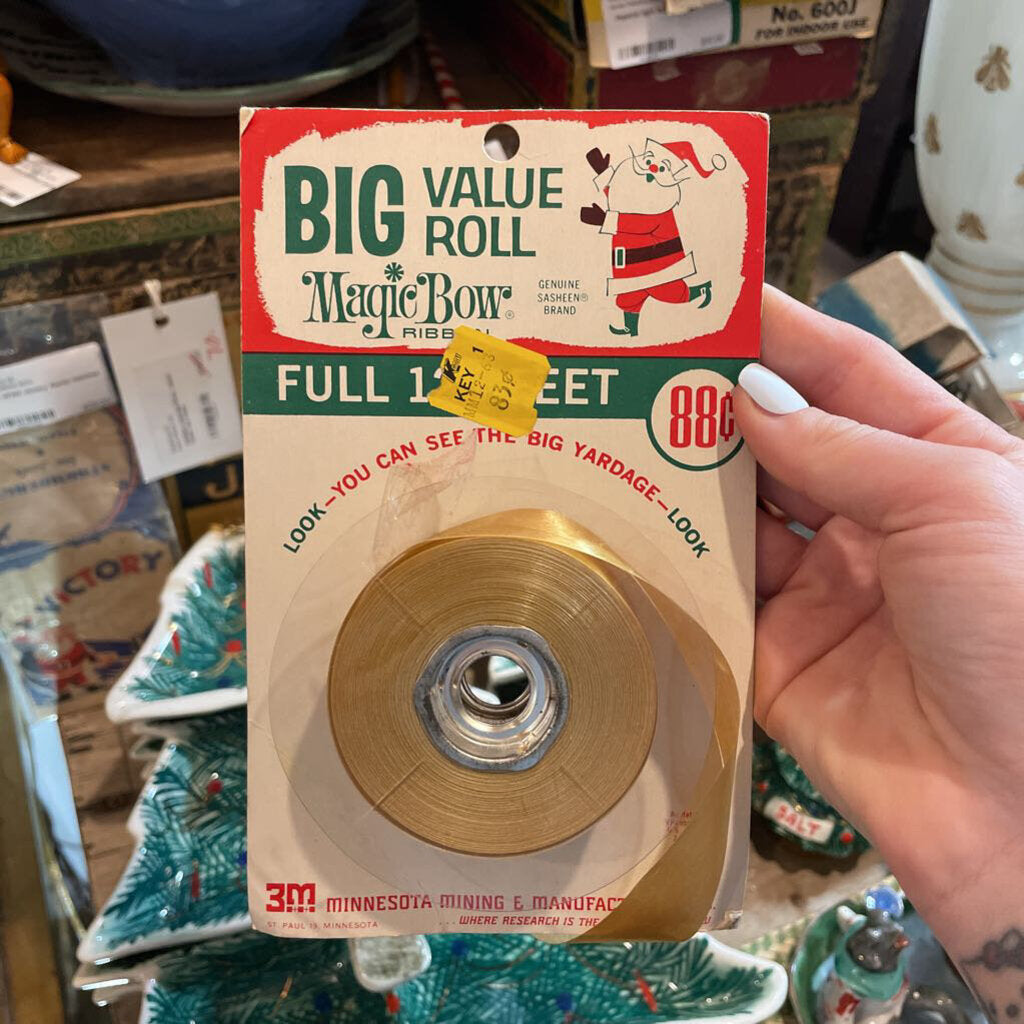 Vintage ribbon roll original package