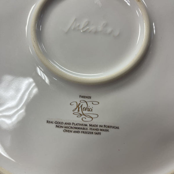Medici Gold Marbled Charger Plate/Serving Tray