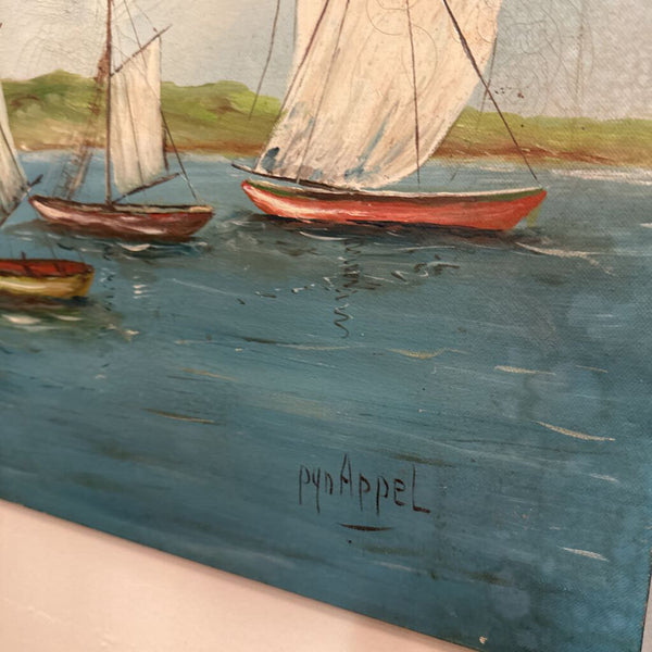 Boat Painting. 20x28