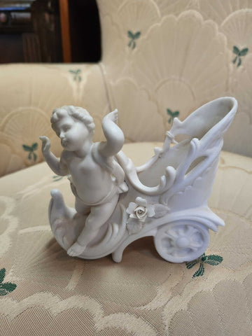 Angel with cart