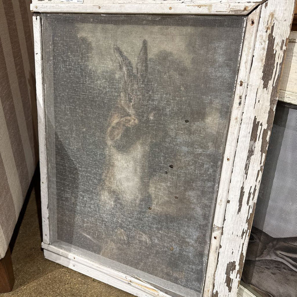 Vintage bunny screen