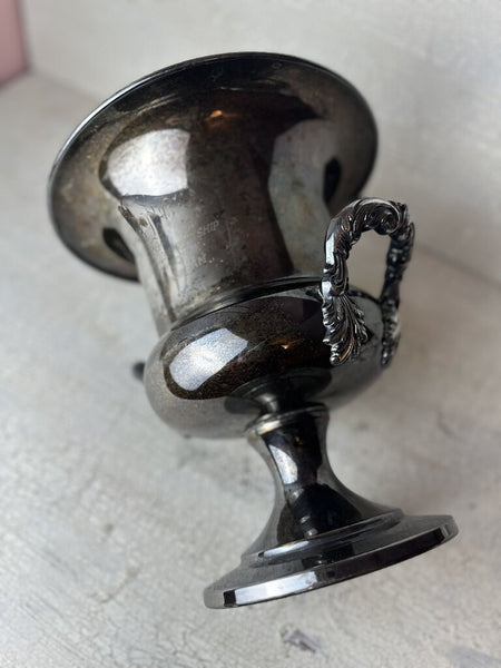SILVER ENGRAVED TROPHY CHAMPAGNE COOLER 1964