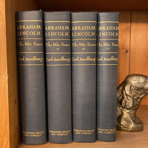 Abraham Lincoln The War Years Book Set of 4