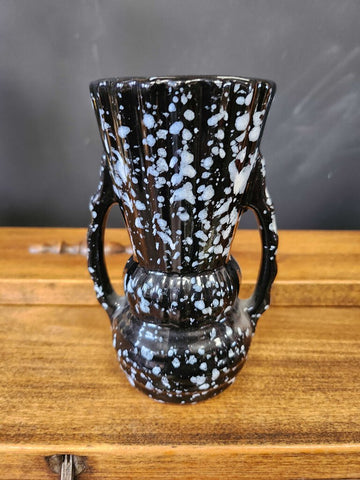 Pottery vase Black5.5" tall