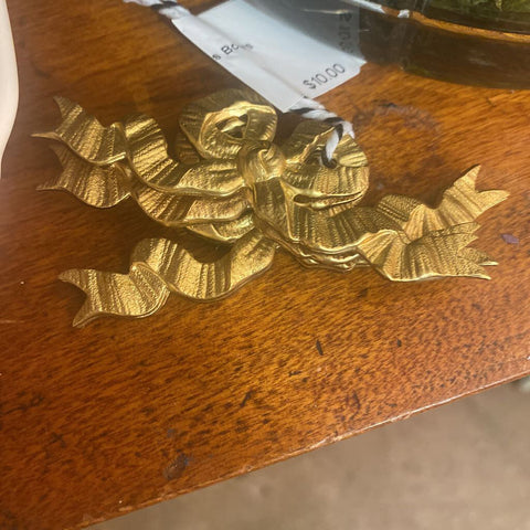Set of 5 Tiny Brass Bows