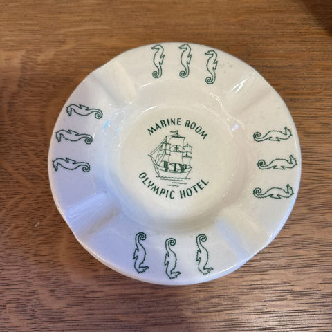 Olympic Hotel Marine Room Ashtray