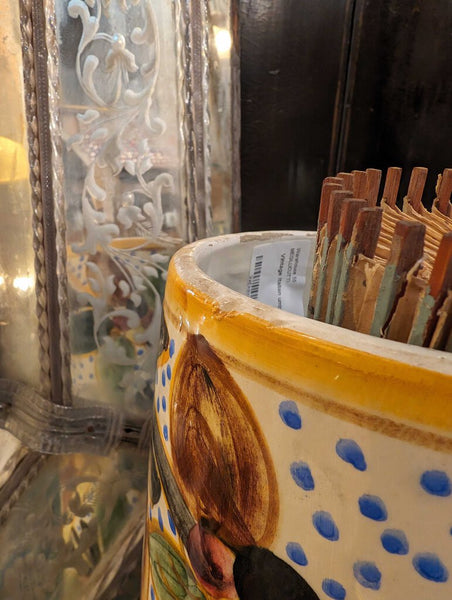 Vintage Italian umbrella stand