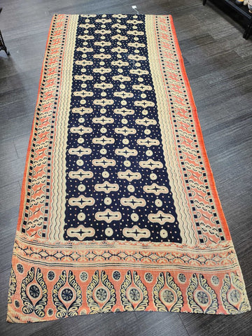 Old hand made 80 x 38 quilted piece