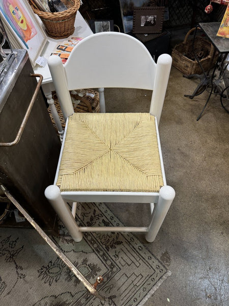 Post modern padova lowenstein oggo barstools white lacquer Lowenstein Oggo (pair)