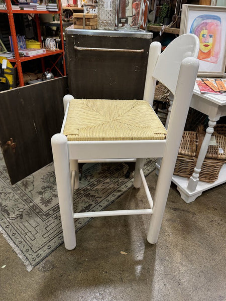 Post modern padova lowenstein oggo barstools white lacquer Lowenstein Oggo (pair)