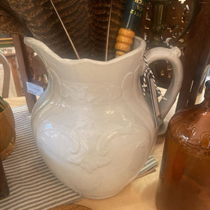 Large Stoneware Pitcher