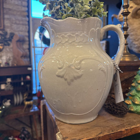 Large Stoneware Pitcher
