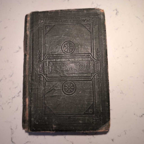 Antique Book - Wonders of the World
