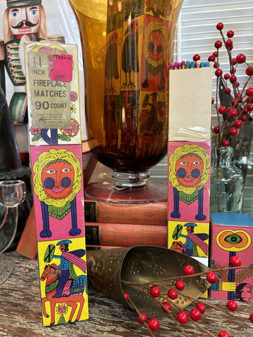 Retro Vintage 60s Matchsticks 11in
