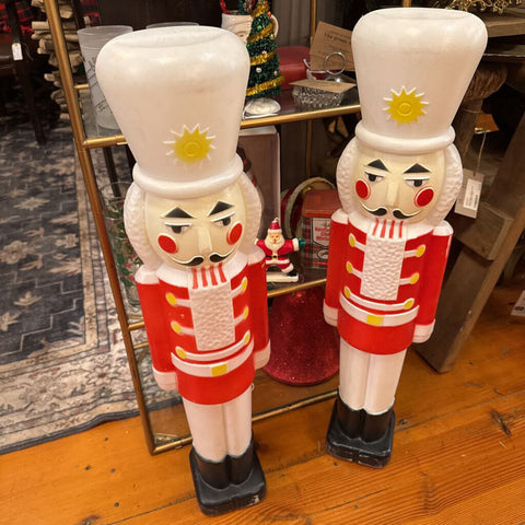 Nutcracker blowmold 30 in tall