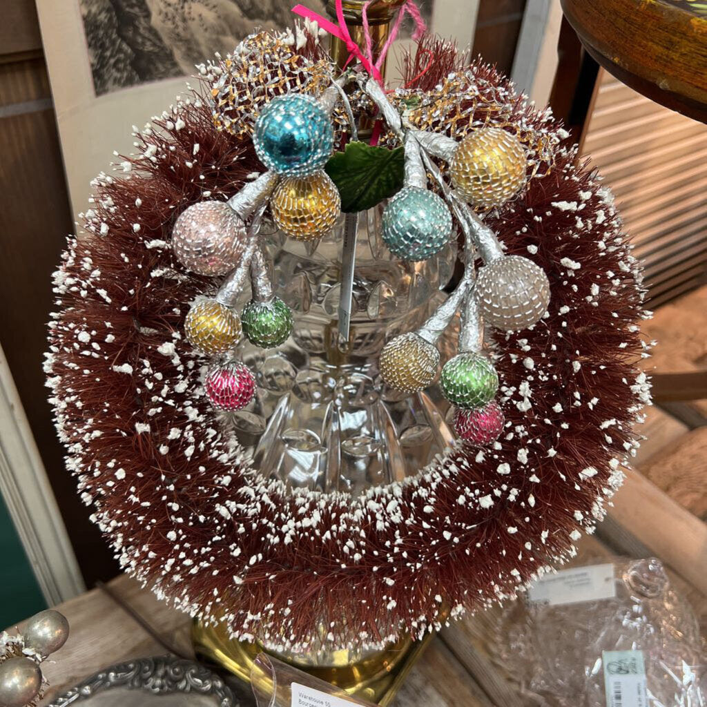 Large Bottle Brush Wreath
