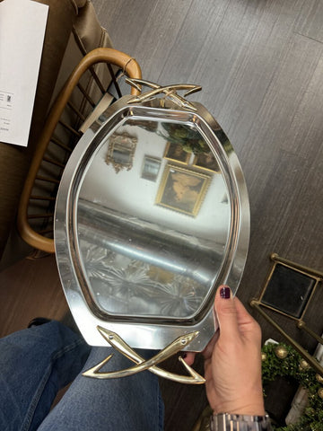 Kromex Silver Tray Oblong (16" x 10") W1599