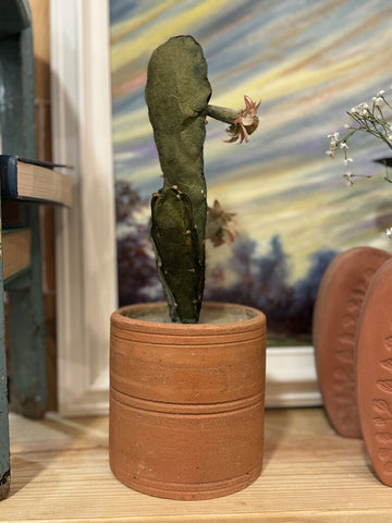 Vintage artificial cactus