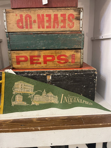 Jens Fresh Vintage ~ Vintage Indiana Polis pennant