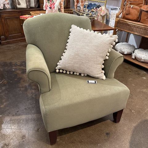 Light Green Accent Chair 36D 37W 37H