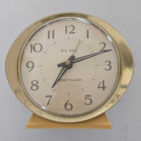 Vintage Big Ben Clock White Face 5x5