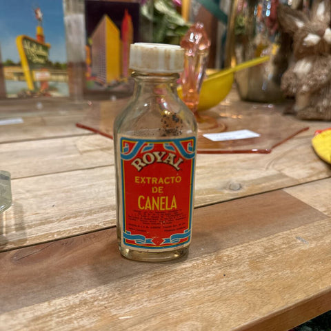 Vintage camels extract bottle