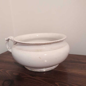 Vintage English Ironstone Chamber Pot