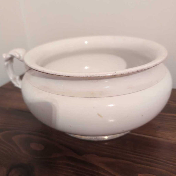 Vintage English Ironstone Chamber Pot