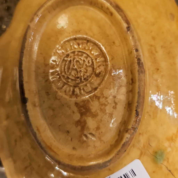Majolica leaf dish