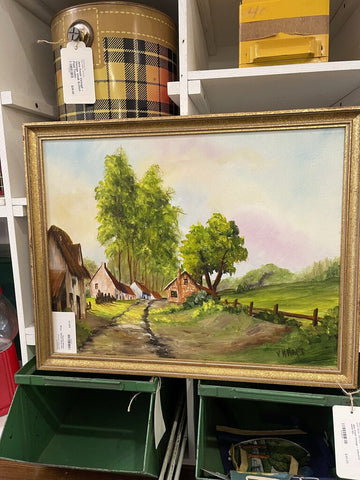 Jens Fresh Vintage , vintage cottage painting