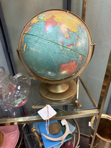 Vintage Cram's Imperial World Globe 12inch W1694