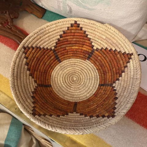 Woven Straw Basket