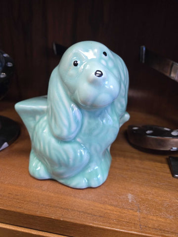Dog pottery planter 5 x 5 x 5