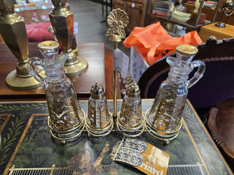 George Briard condiment set