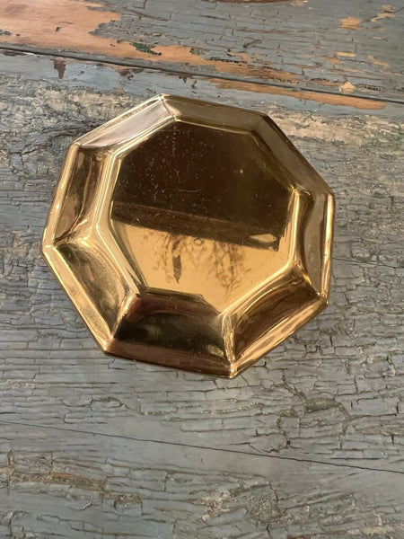 Vintage Brass Trinket Box