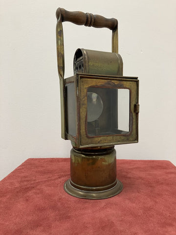 Vintage Miner's lamp