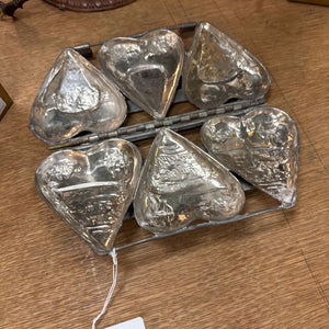 Antique heart-shaped mold