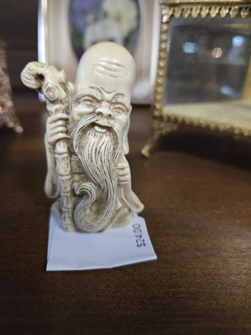Oriental man 2.5 tall