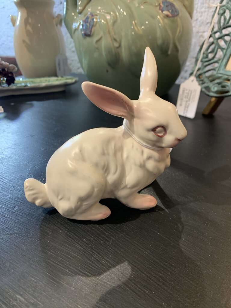 Lefton White Rabbit~ 2.25" w x 4.5" l x 4.5" t