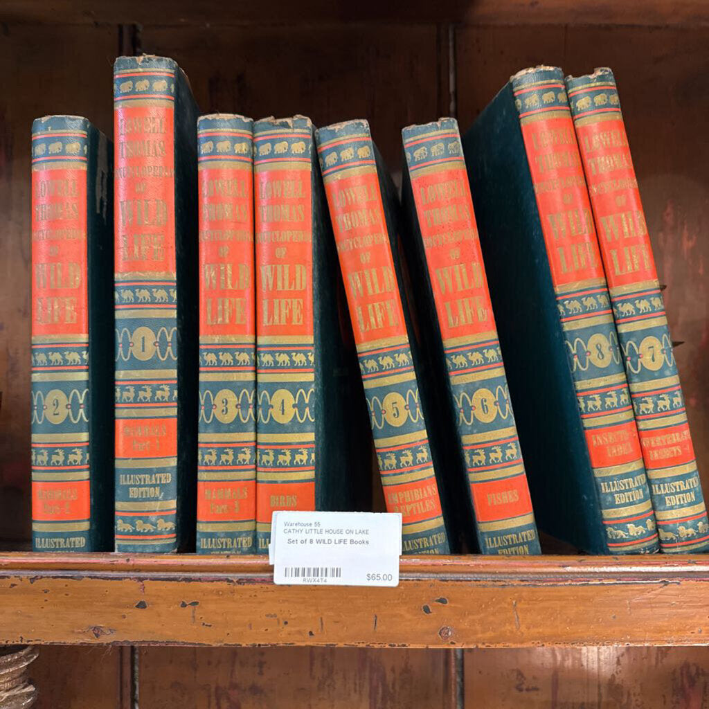 Set of 8 WILD LIFE Books