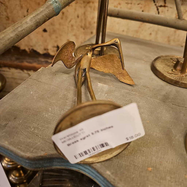 Brass egret 5.75 inches