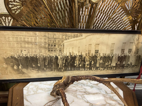 Framed Photograph of 1931 IRS (11"x33.5") W1719
