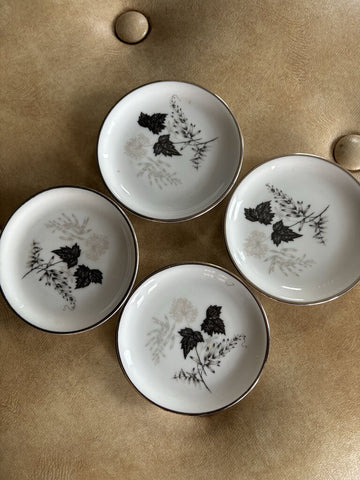 Vintage Stonegate Butter Pat Set