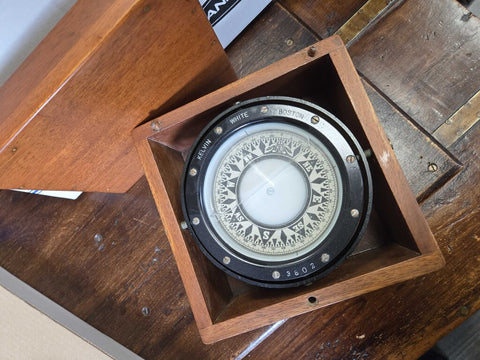 Shipping compass 7.5 x 7.5 box