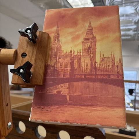 Signed giclee on canvas