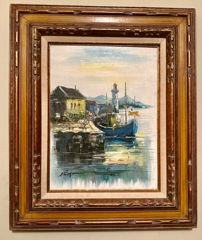 VINTAGE SEASCAPE 20" x 24"