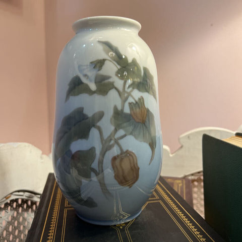 Royal Copenhagen floral vase