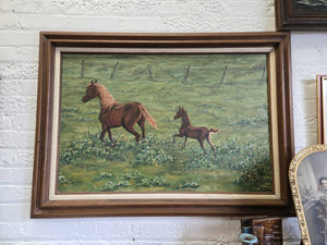 Horse painting 44 x 32